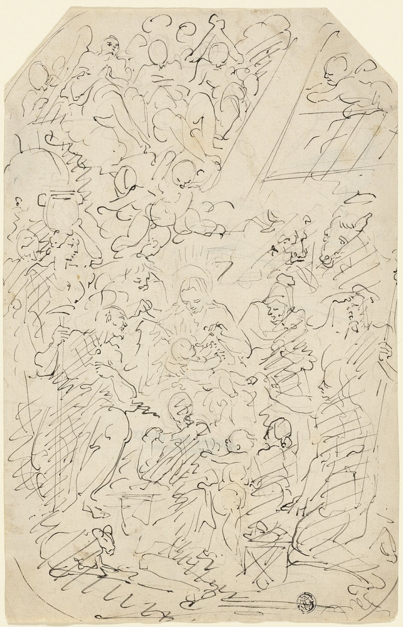 Anbetung der Hirten von Francois Boitard
