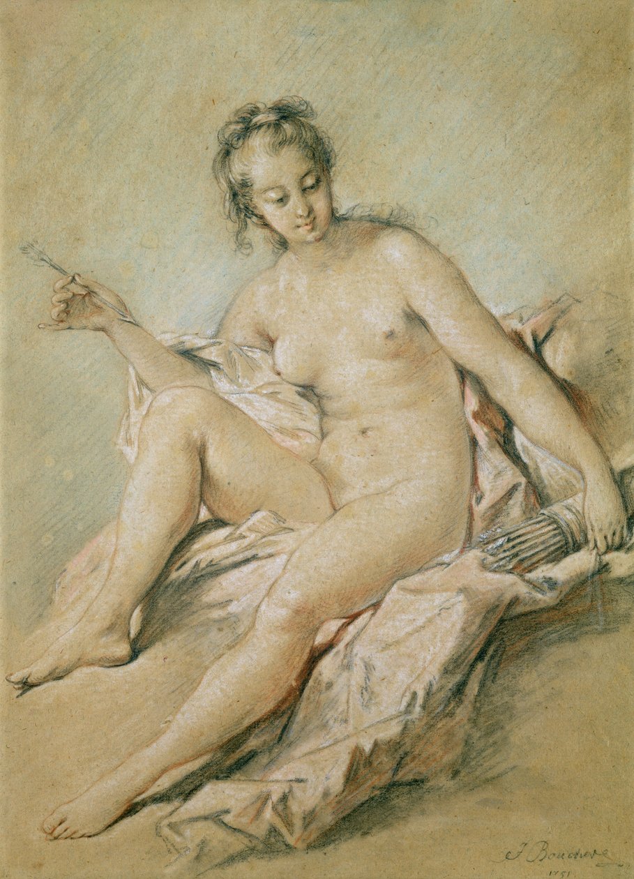 Eine Studie von Venus von François Boucher