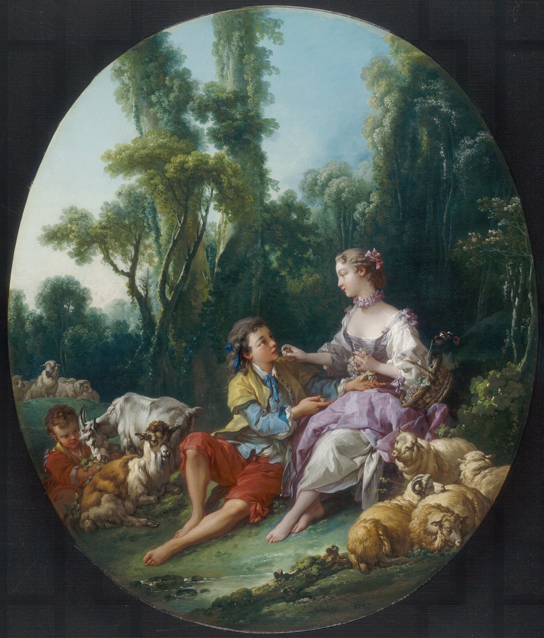 Denken sie an die Traube? von François Boucher
