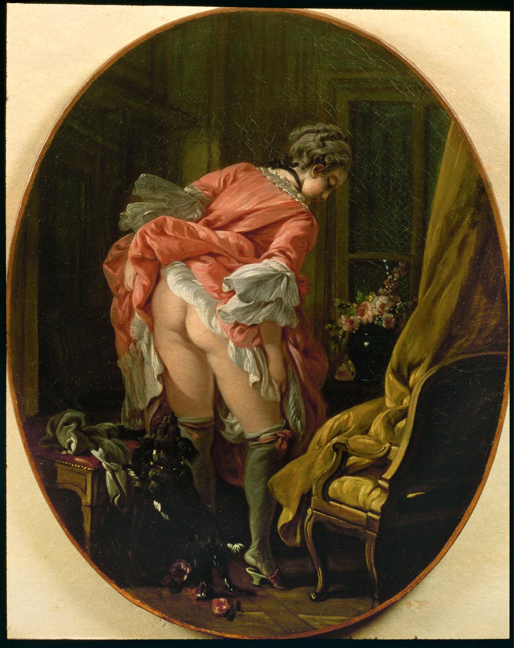 Der gehobene Rock von François Boucher