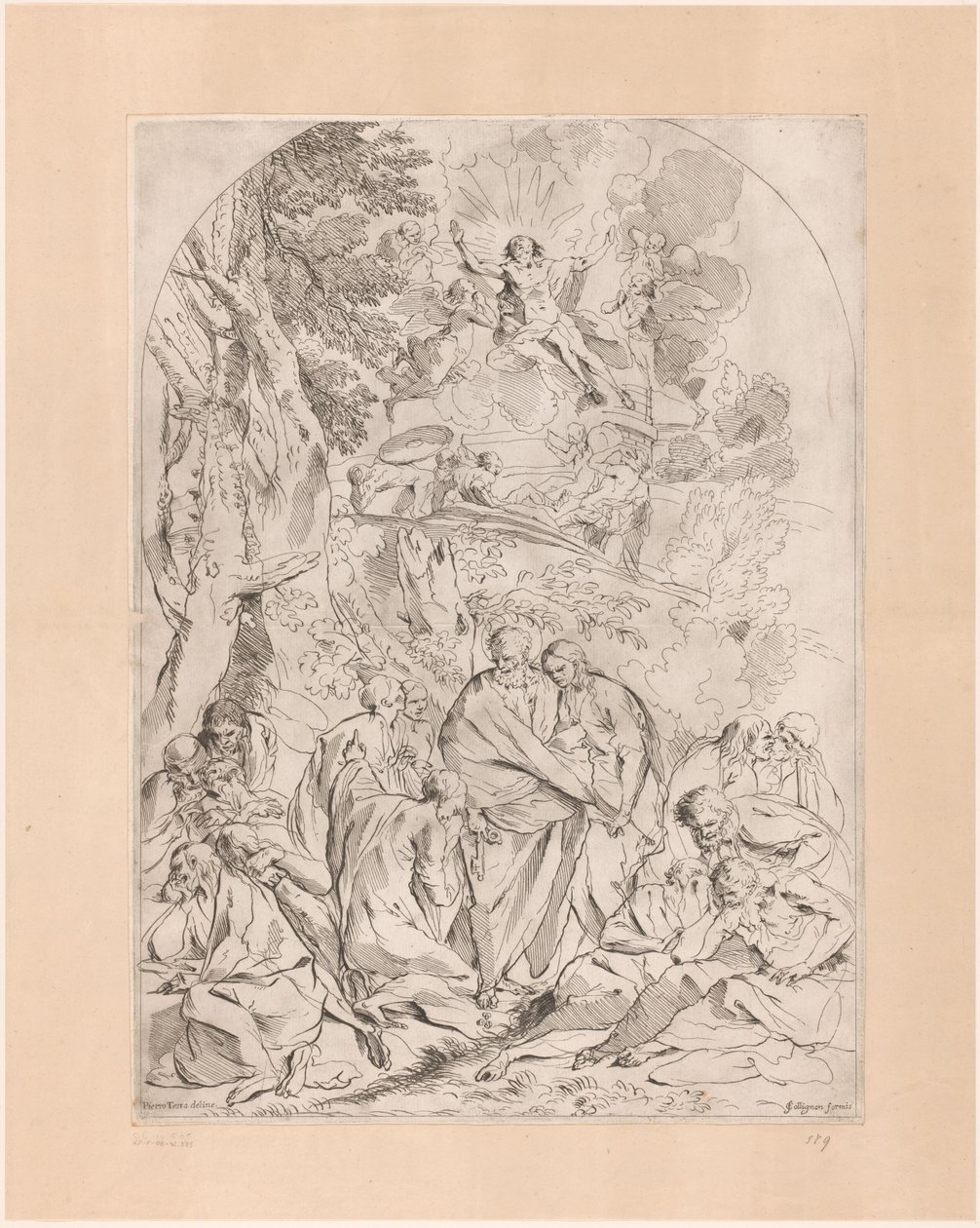 Himmelfahrt Christi von Francois Collignon