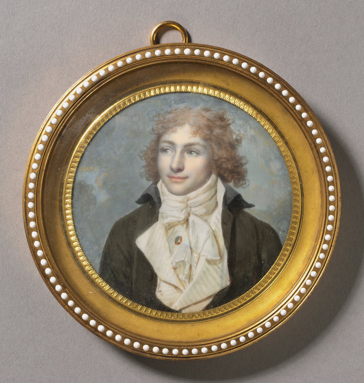 Porträt eines Mannes, 1794-1795 von Francois Dumont