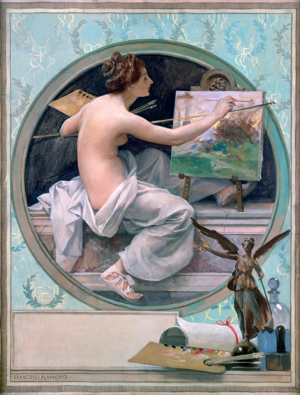 Allegorie, 1856-1923 von Francois Flameng