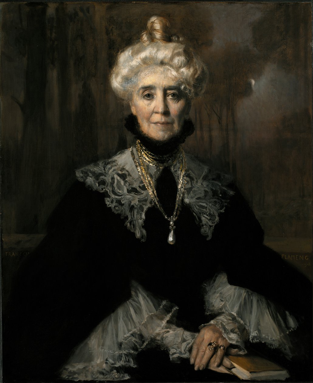 Mrs. Adeline M. Noble, 1903 von Francois Flameng