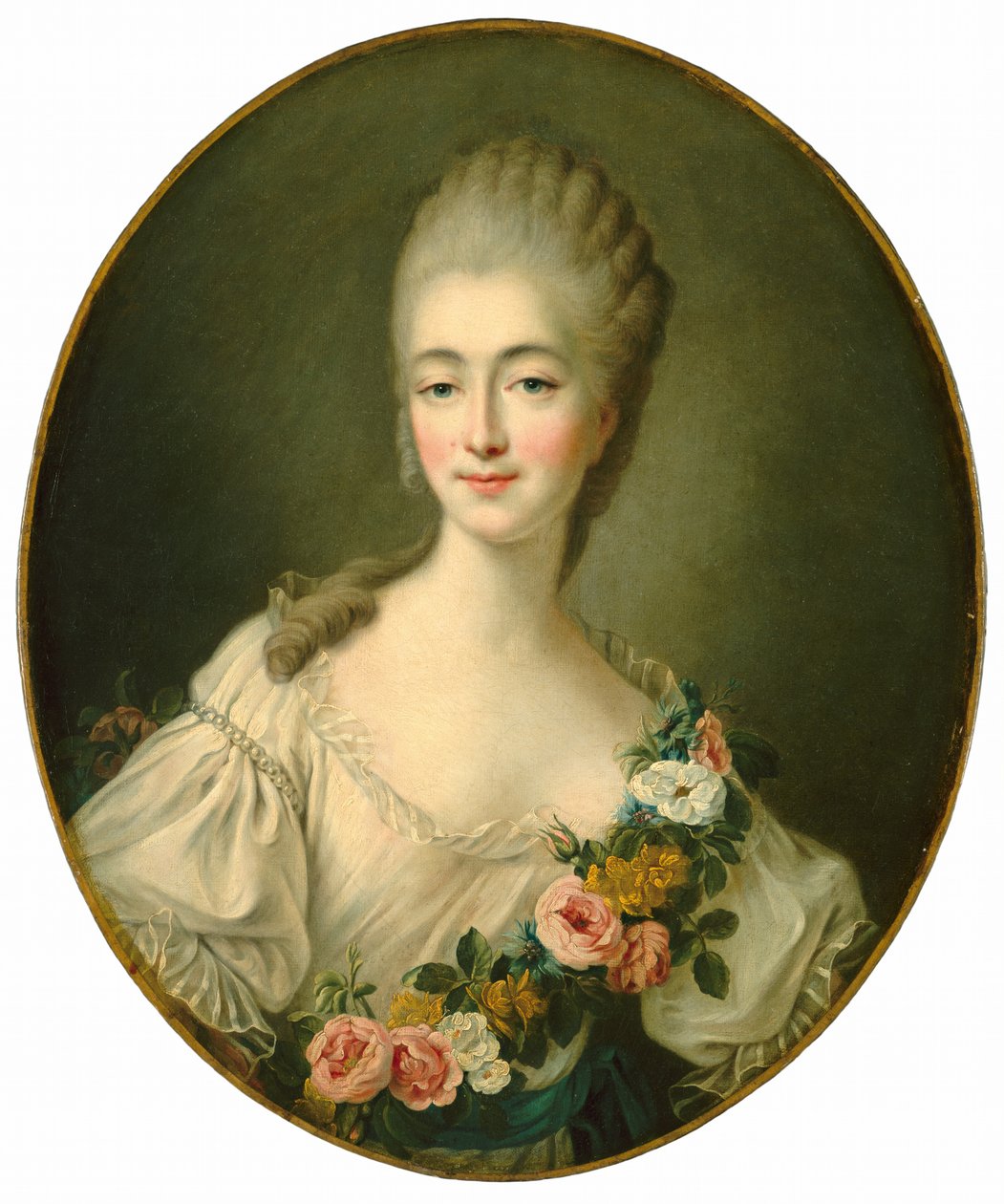 Jeanne Bécu, Gräfin du Barry von Francois Hubert Drouais