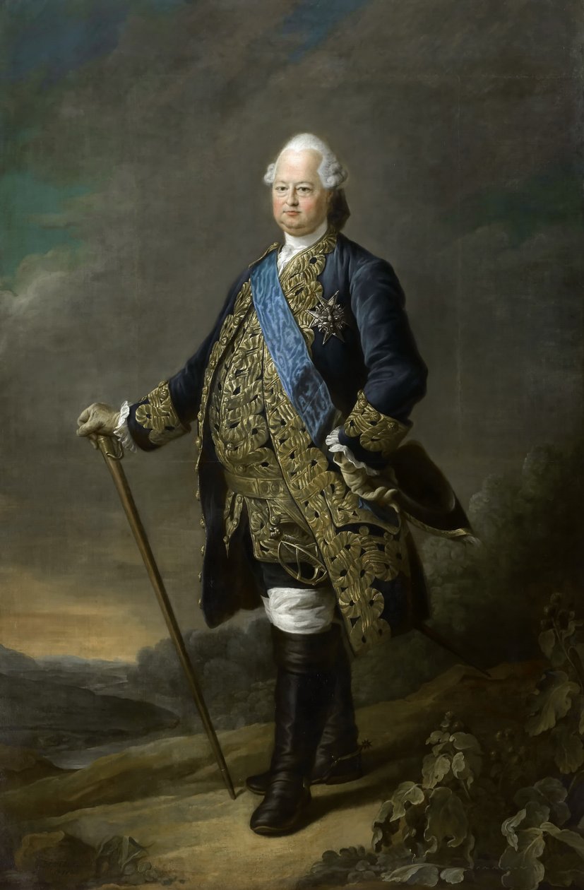 Louis de Bourbon-Condé, Graf von Clermont von Francois Hubert Drouais