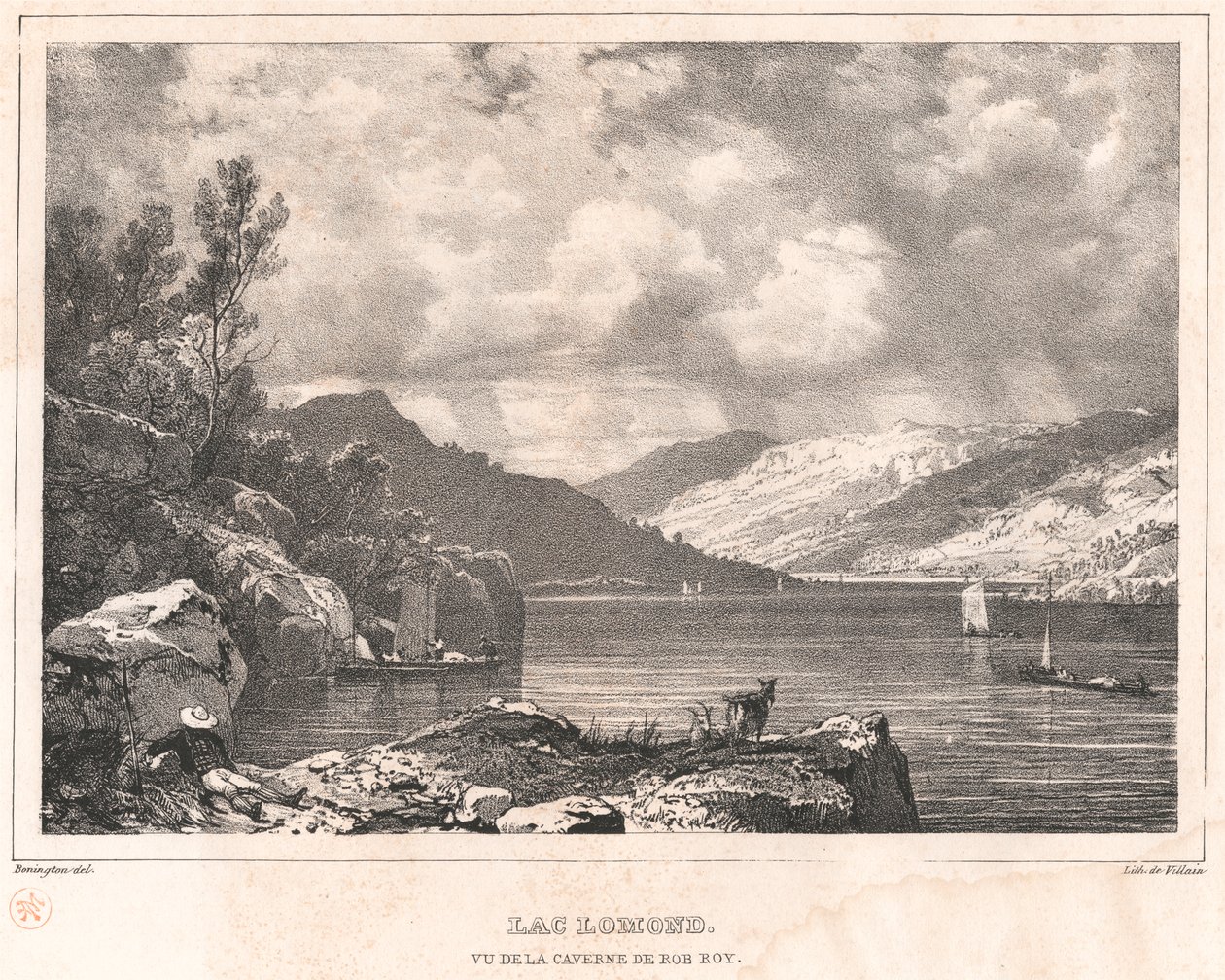 Lac Lomond von Francois Le Villain