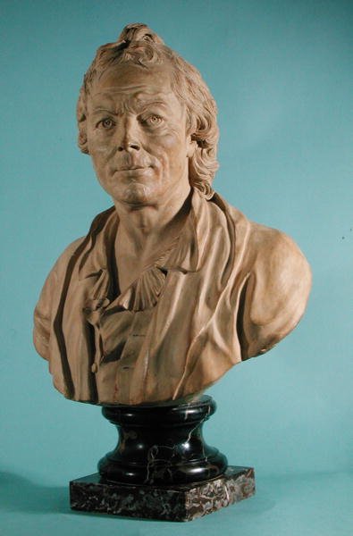 Büste von Christoph Wilibald Gluck (1714-87) von Francois Martin