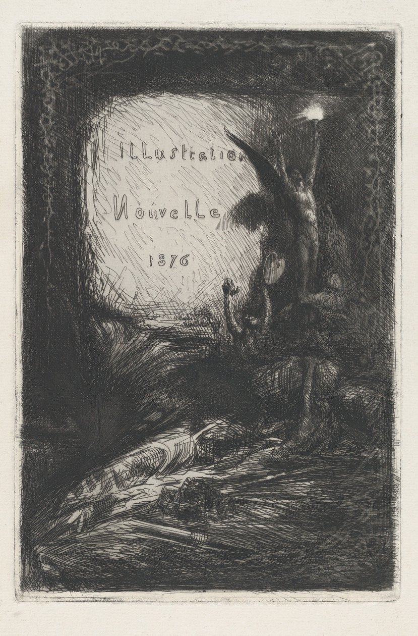 Illustration Nouvelle von Francois Nicolas Chifflart