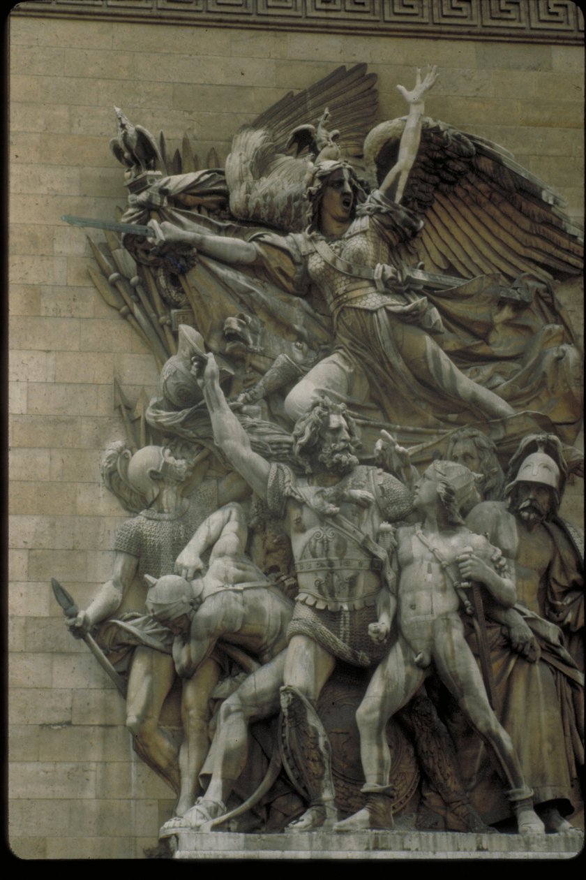 Der Aufbruch der Freiwilligen von 1792 von Francois Rude