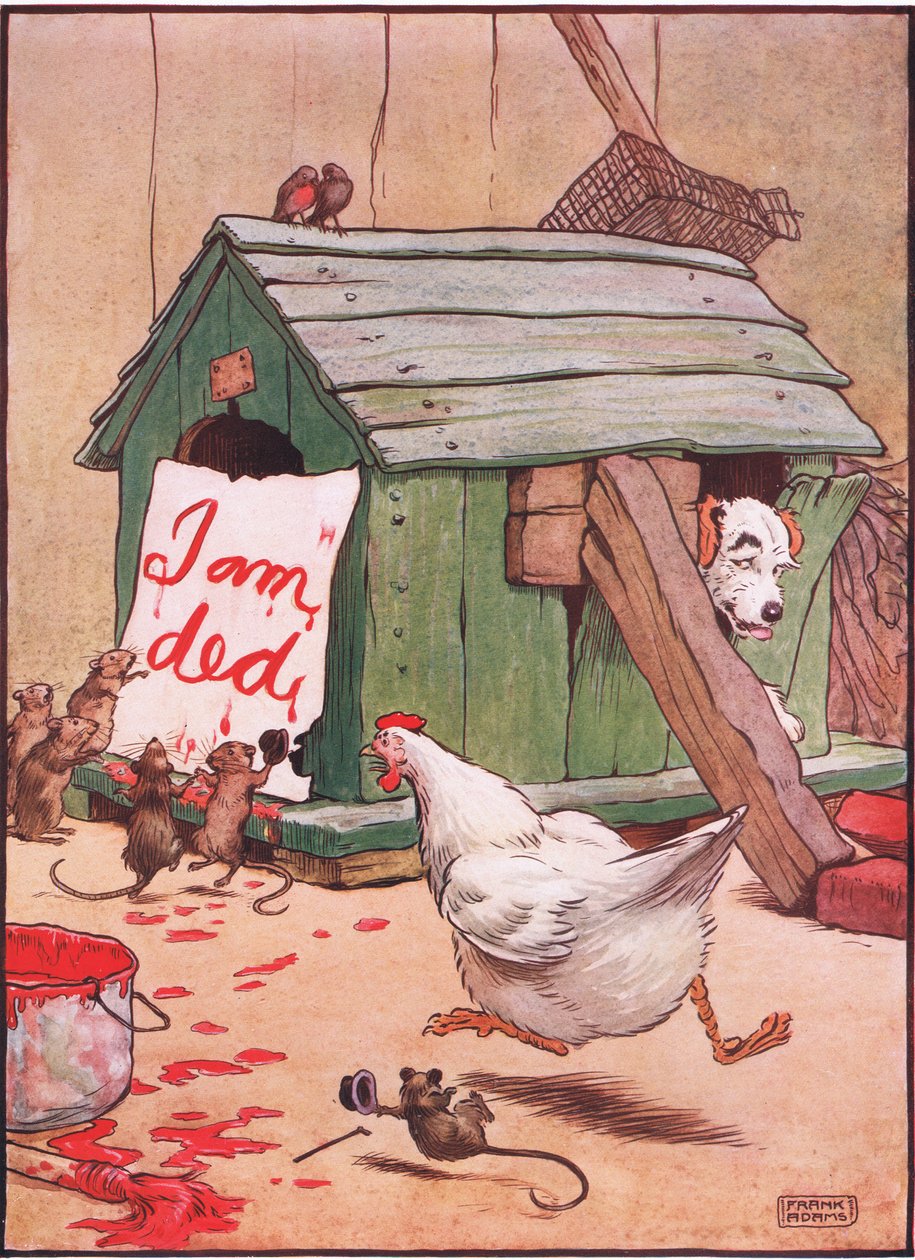 Sie ging zum Bäcker, um Brot zu kaufen von Frank Adams
