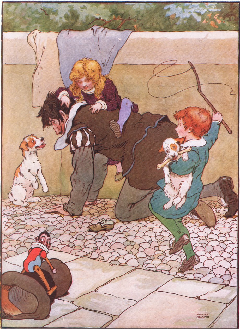 Die Kinder bringt er nach Hause, 1930er Jahre von Frank Adams
