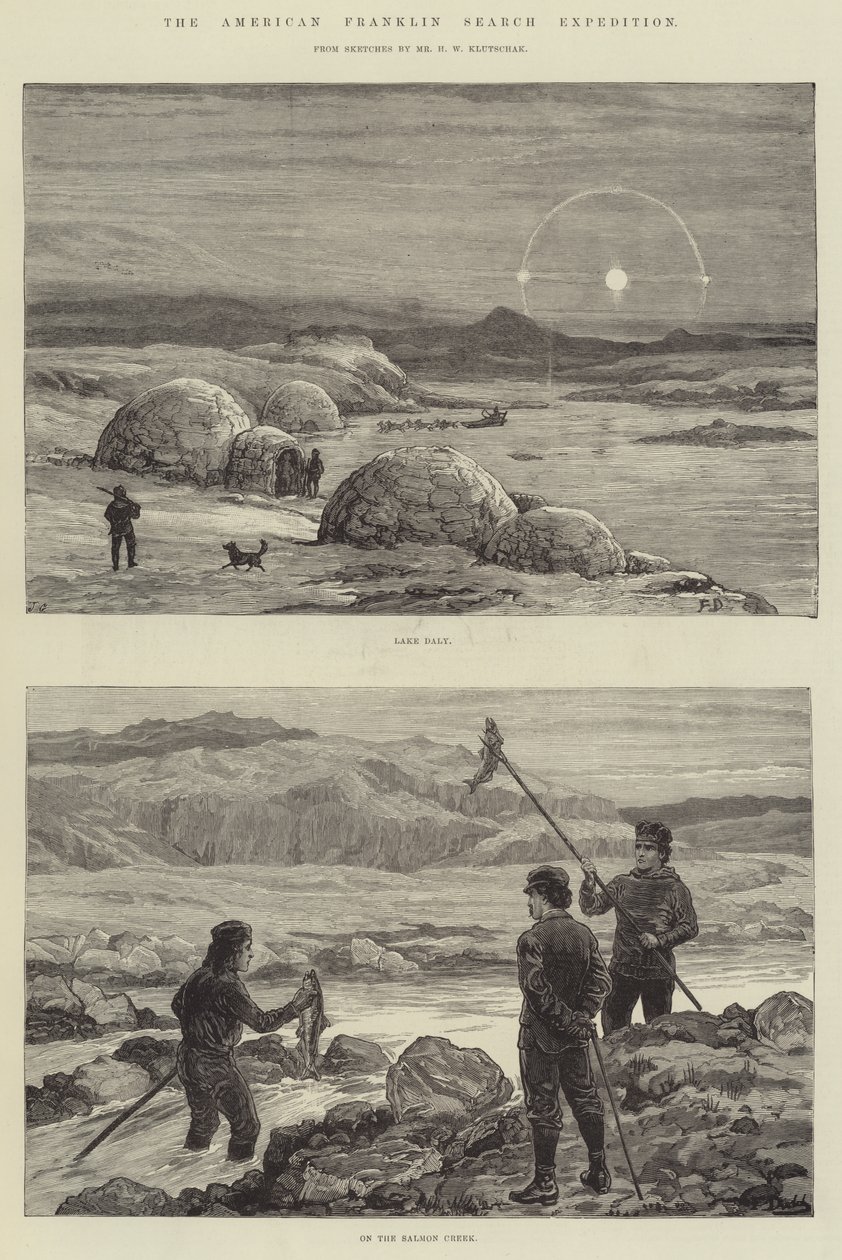 Die amerikanische Franklin-Suchexpedition von Frank Dadd