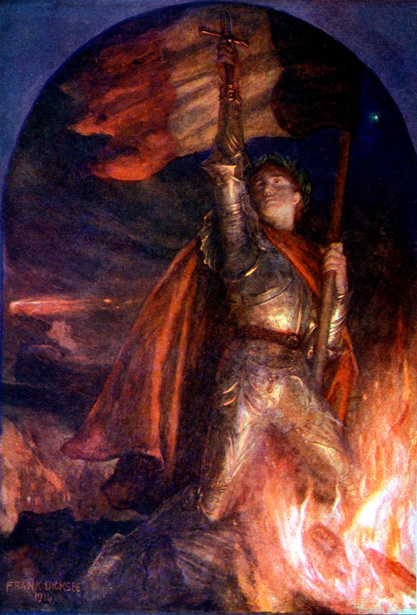 Resurgam von Frank Dicksee