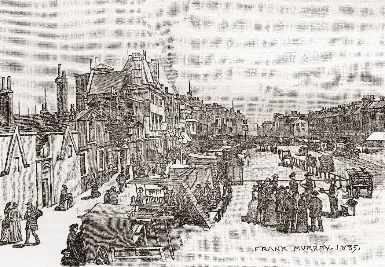 Whitechapel Road, London, England, 1885 von Frank Murray