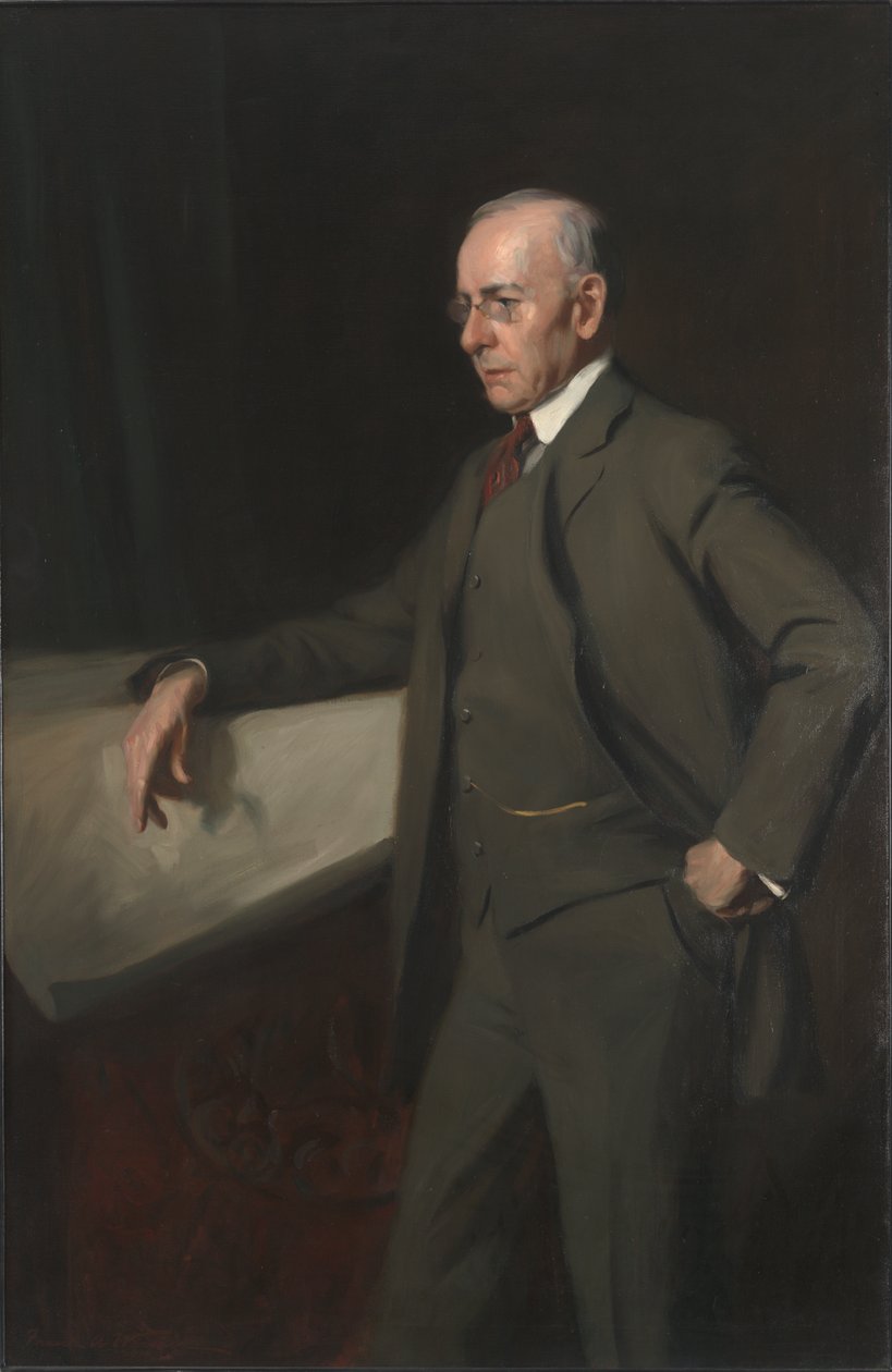 Porträt von Louis Henri Sullivan von Frank A. Werner