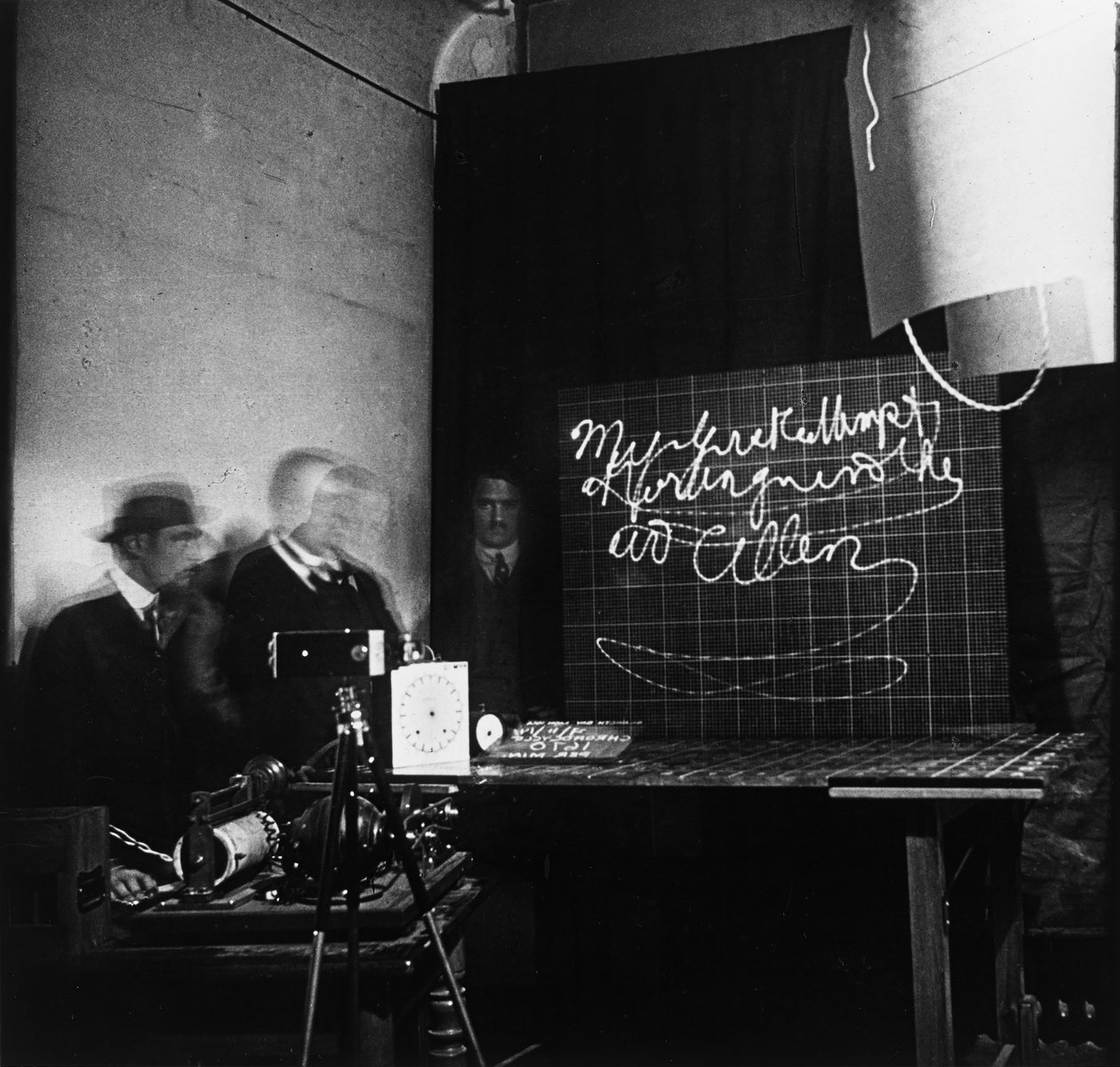 Handschrift Zyklograph von Frank Bunker Gilbreth