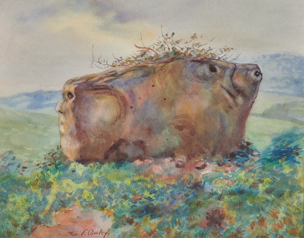 Der Weiße Pferdstein von Frank Cowley