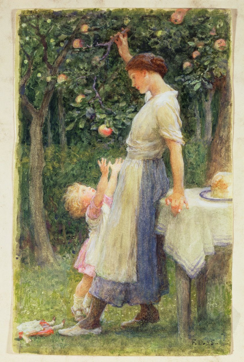 Außer Reichweite, Töchter Evas, 1895 von Frank Dicksee