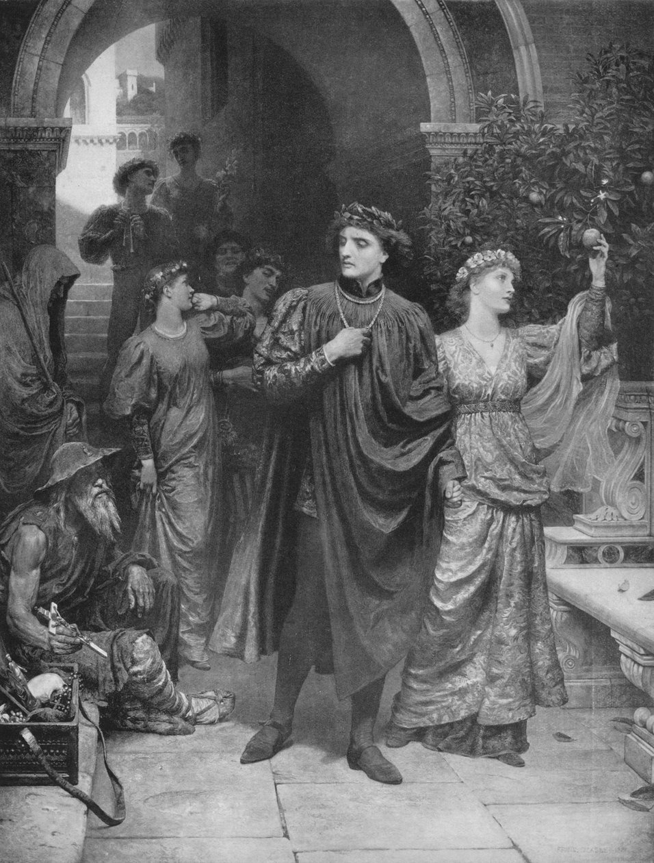 Das Symbol, 1907 von Frank Dicksee