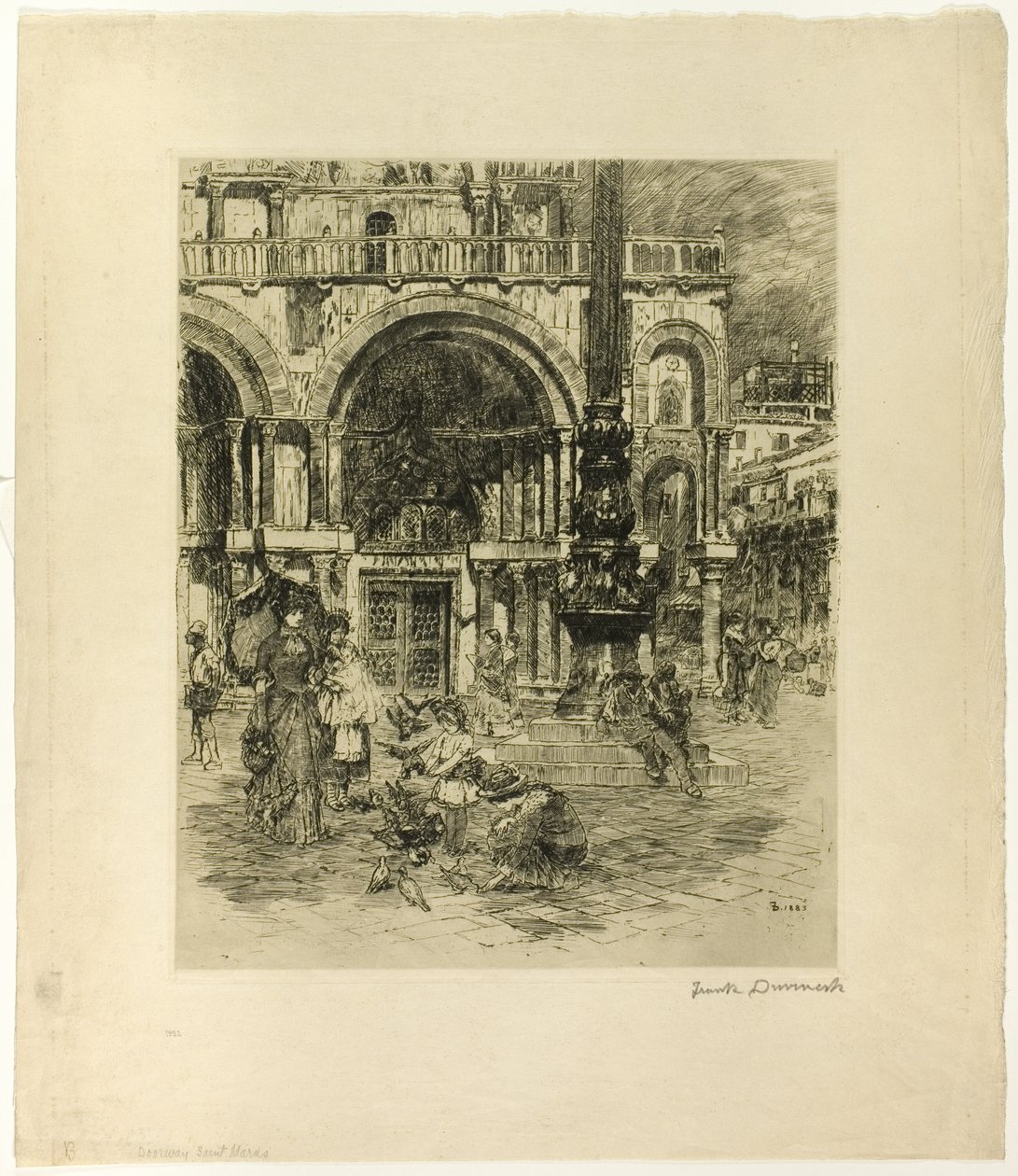 Piazza San Marco von Frank Duveneck