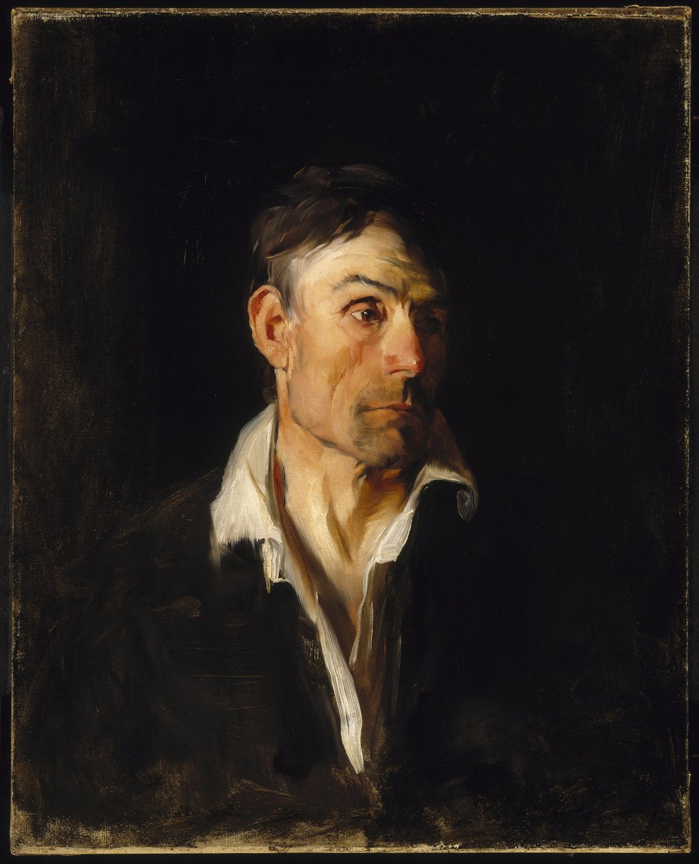 Porträt eines Mannes (Richard Creifelds) von Frank Duveneck