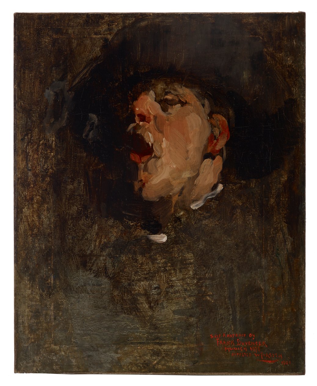 Selbstporträt von Frank Duveneck