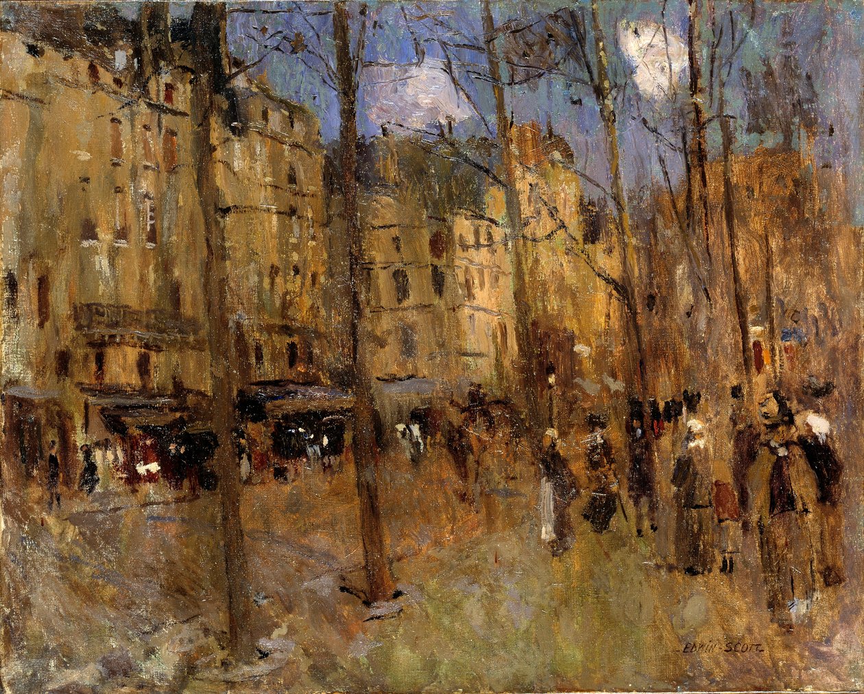 Boulevard St. Germain von Frank Edwin Scott