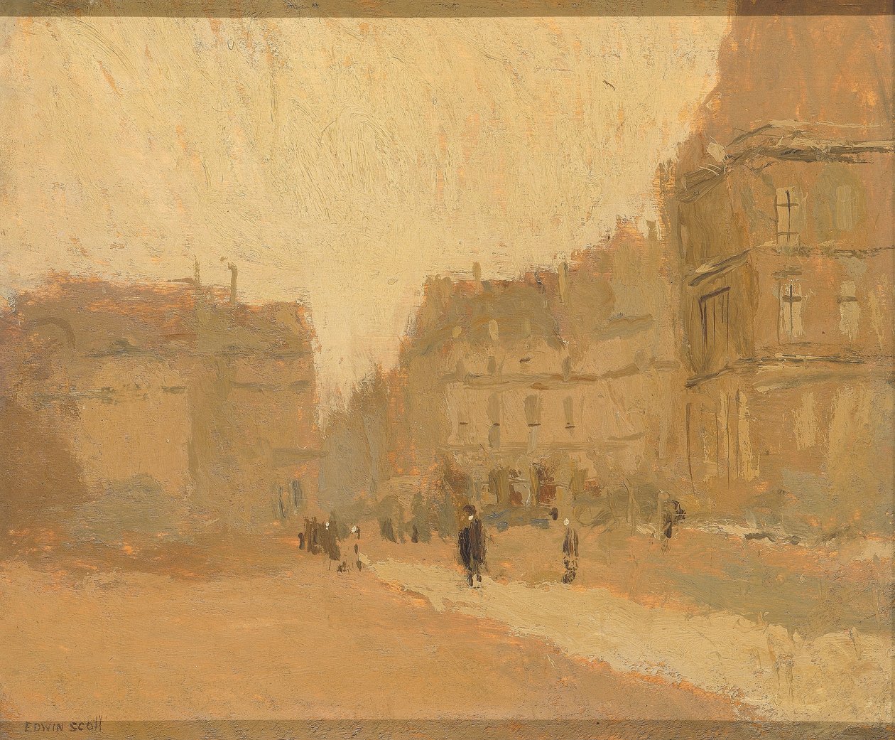 Rue des Pyramides von Frank Edwin Scott