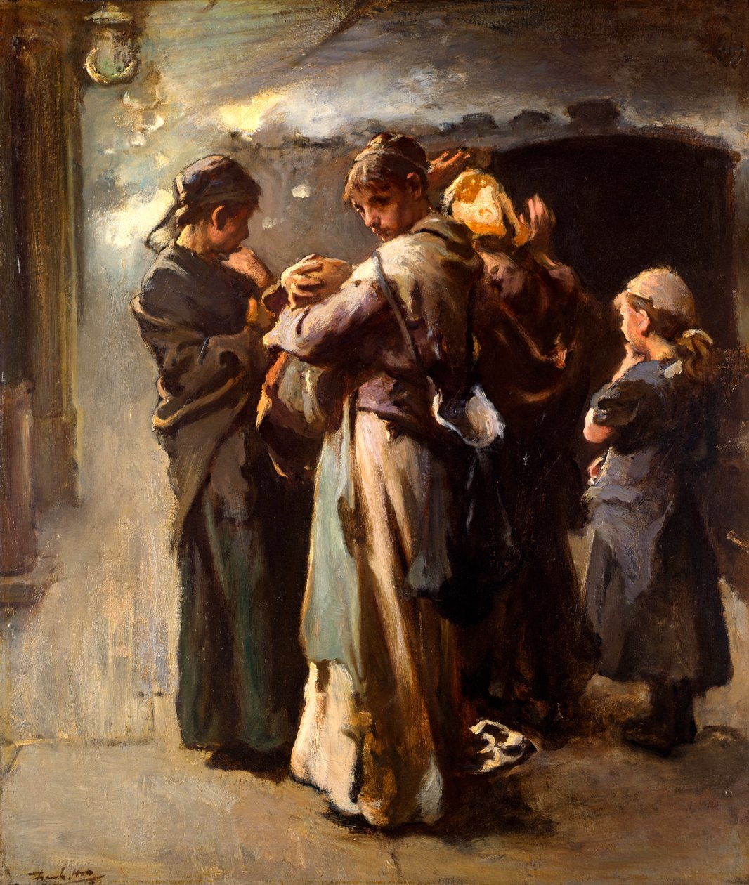 Weg von Frank Holl