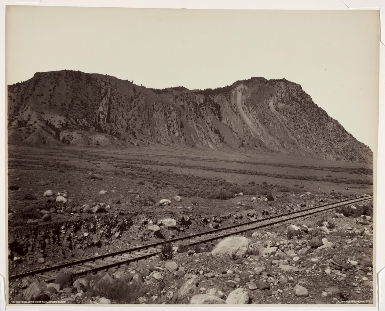 Zinnoberberg, Teufelsrutsche, 1880er Jahre von Frank Jay Haynes