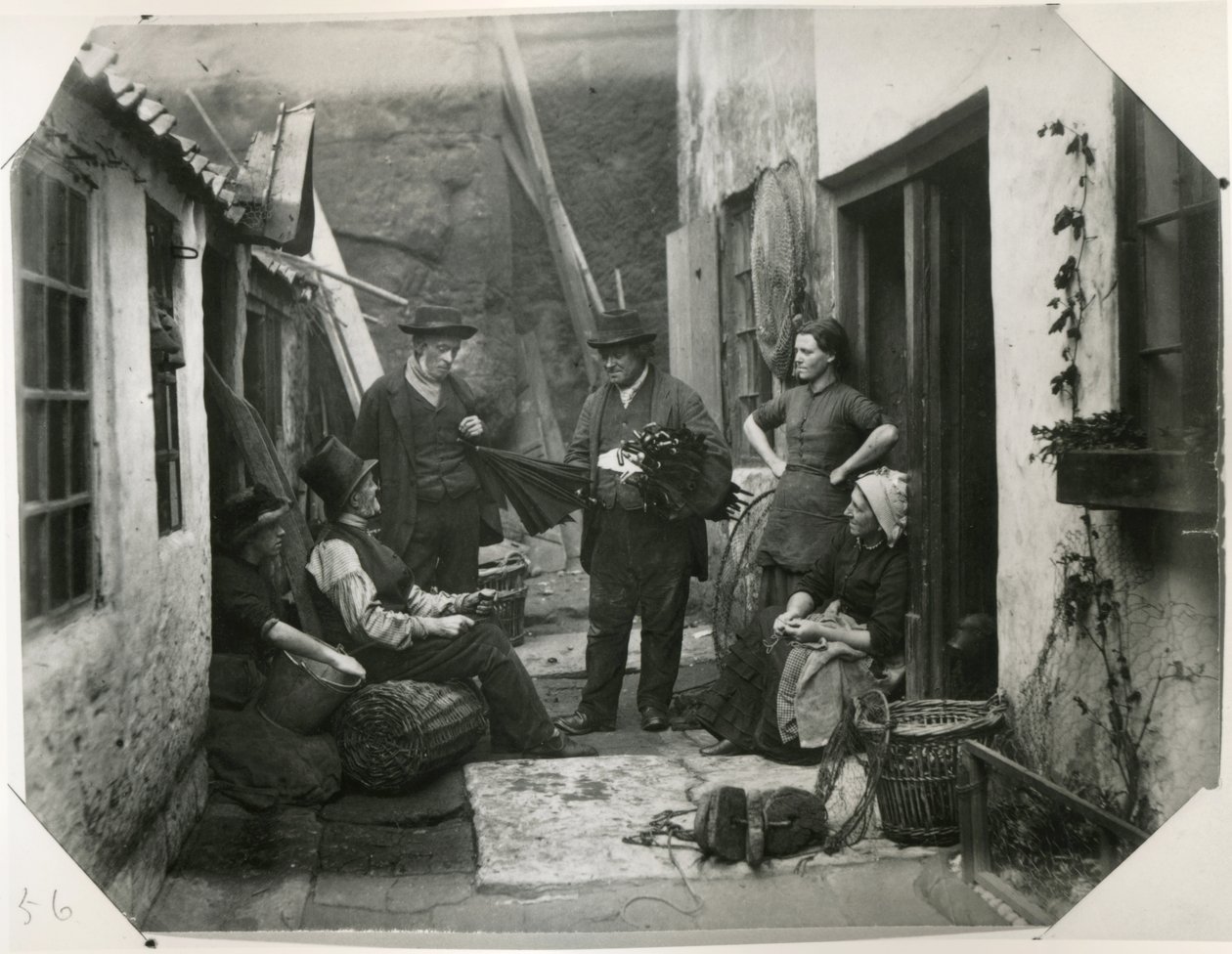 Whitby Fischerleute, ca. 1885 von Frank Meadow Sutcliffe