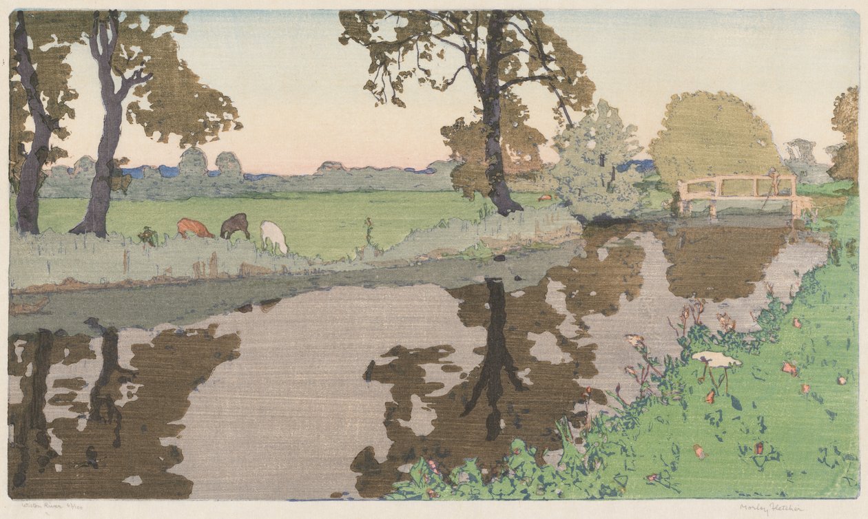 Wiston-Fluss von Frank Morley Fletcher