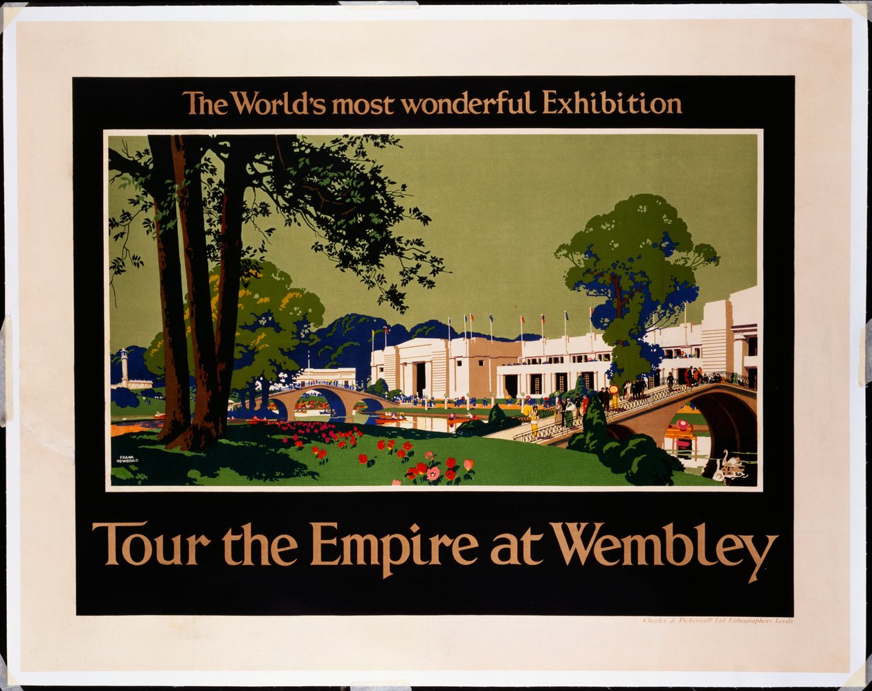 Tour durch das Empire in Wembley von Frank Newbould