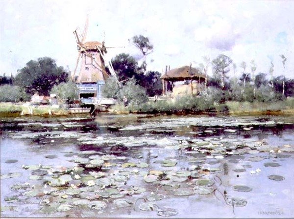 Ein Mühlenteich von Frank Richards