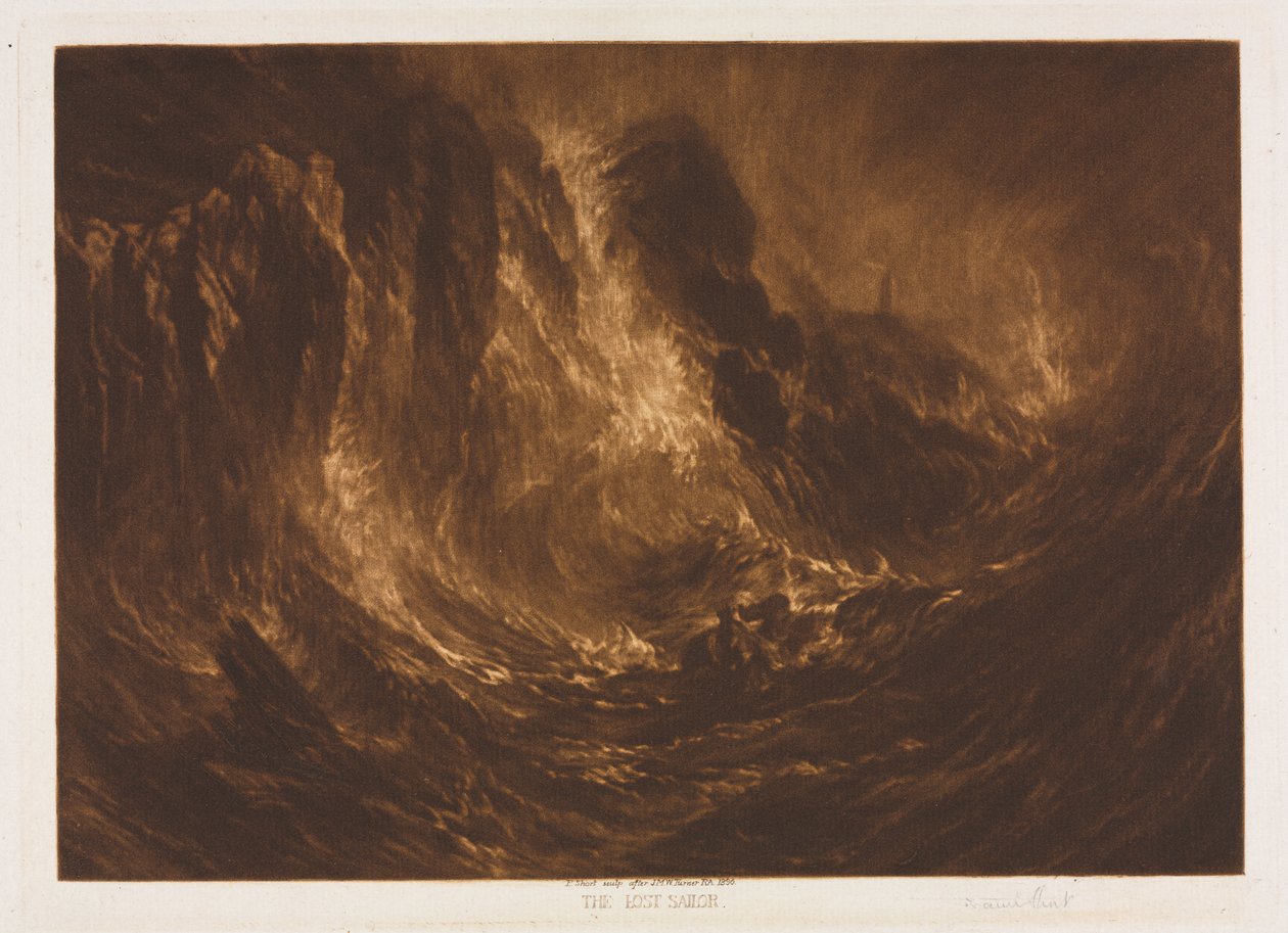 Der verlorene Seemann, 1896 von Frank Short