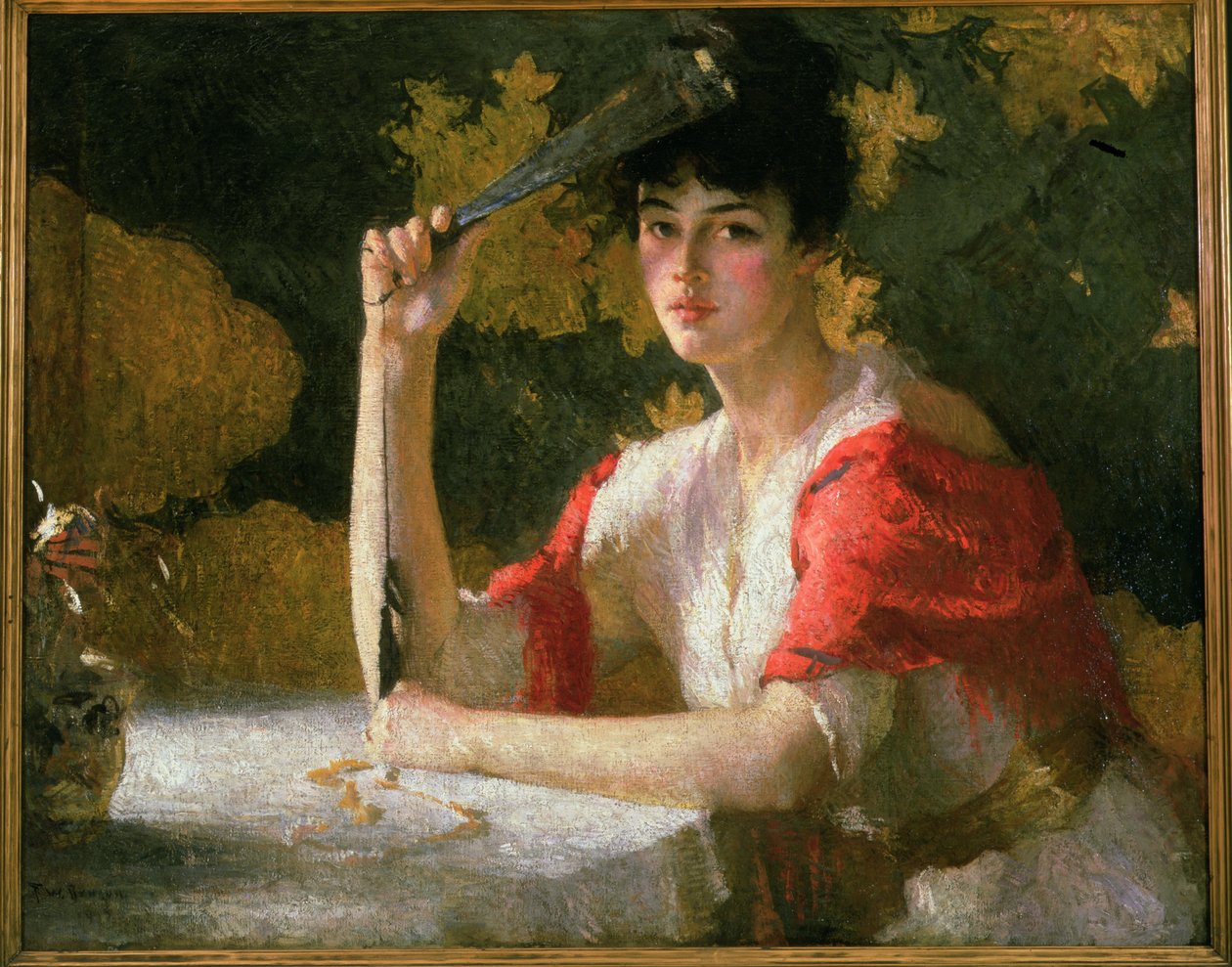 Rot und Gold von Frank Weston Benson