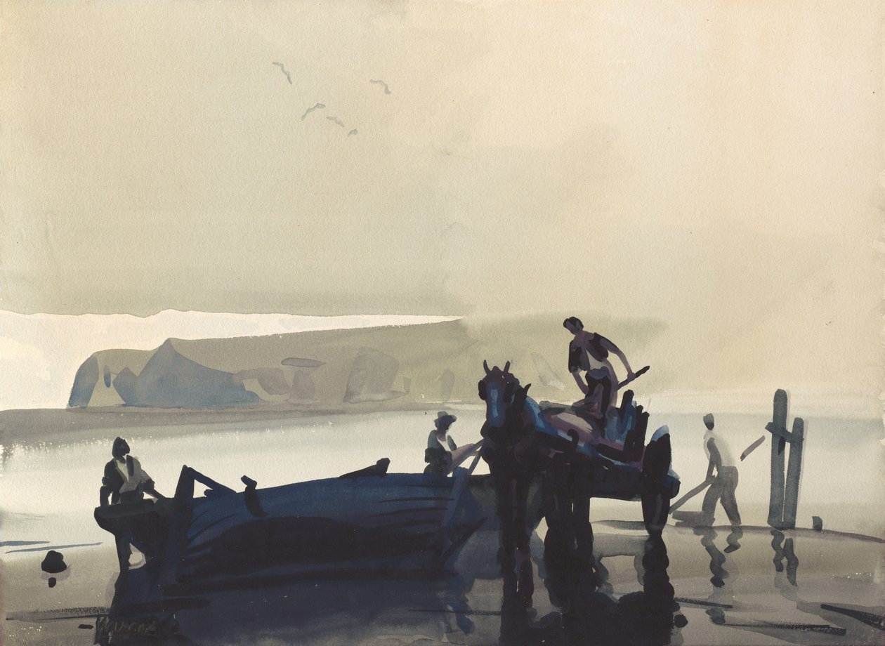 Der schleichende Nebel von Frank Wilcox