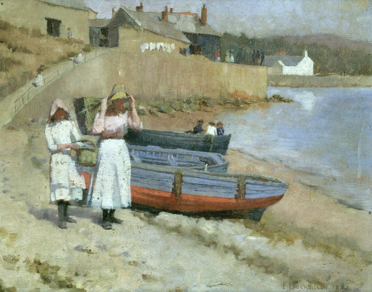 Über den Strand von Frank Wright Bourdillon