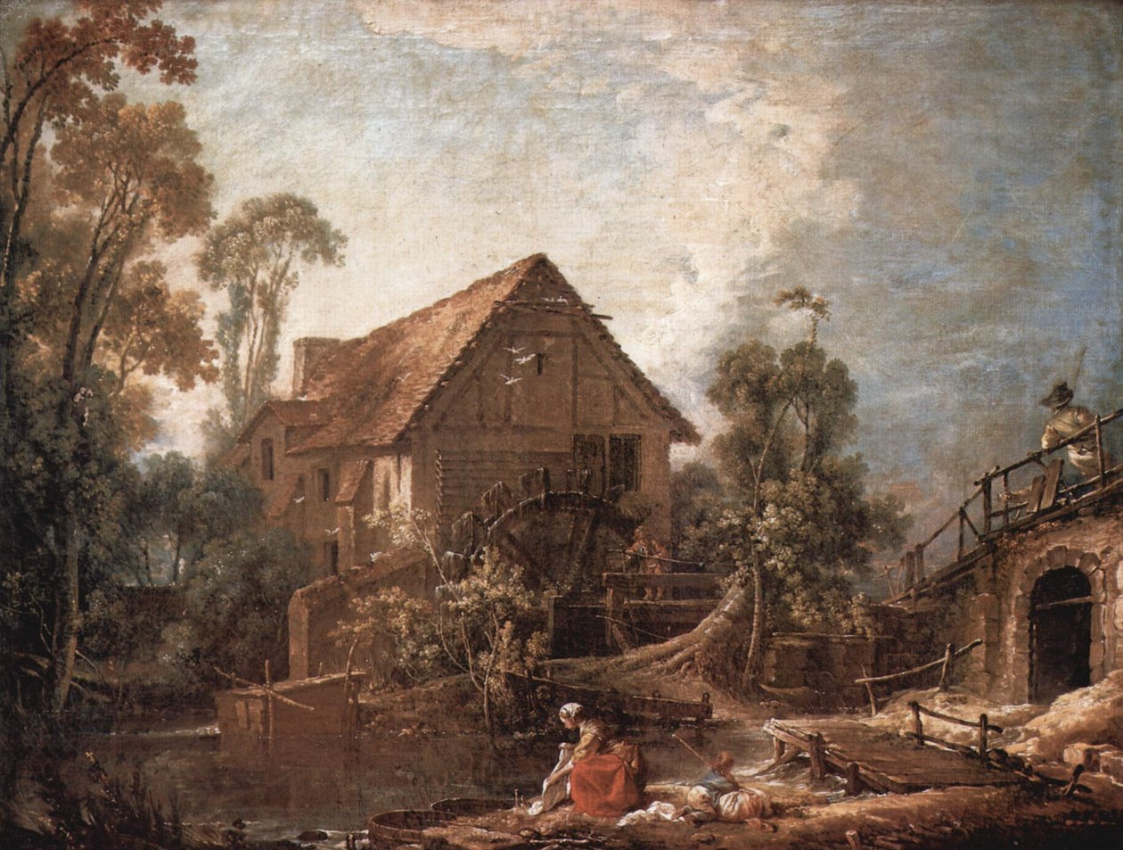 Die Mühle von François Boucher