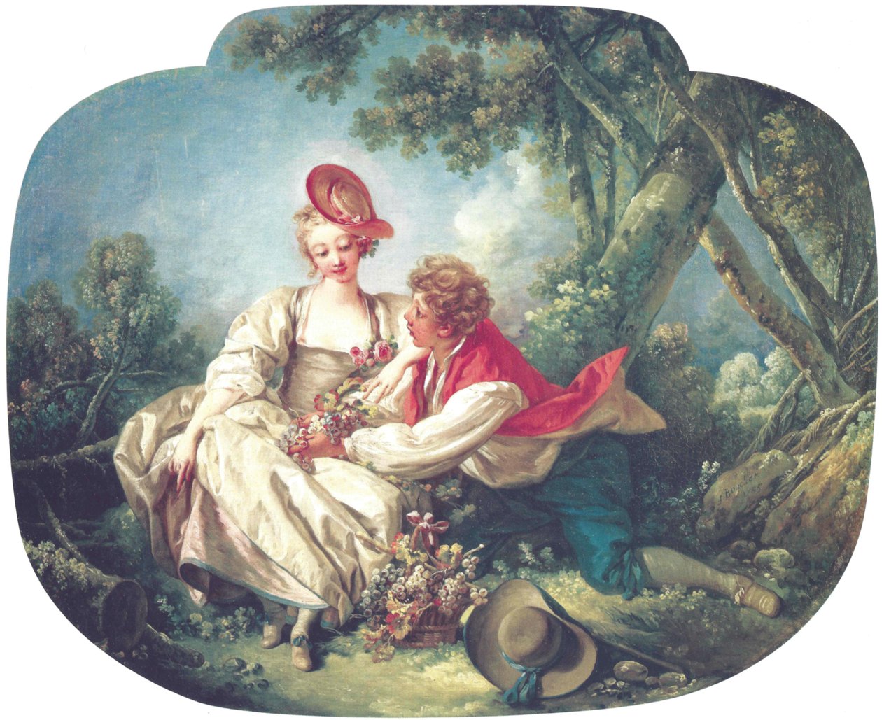Die vier Jahreszeiten: Herbst von François Boucher