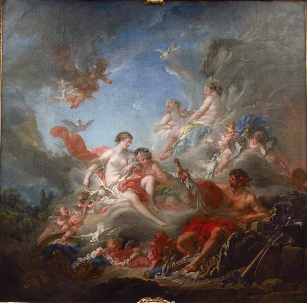 Die Schmieden des Vulkan von François Boucher