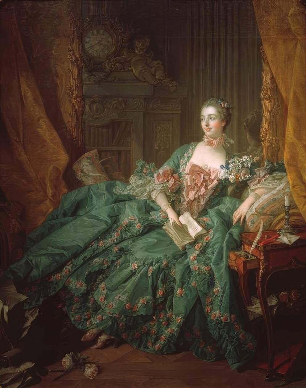 Pompadour, Jeanne Antoinette Poisson von François Boucher