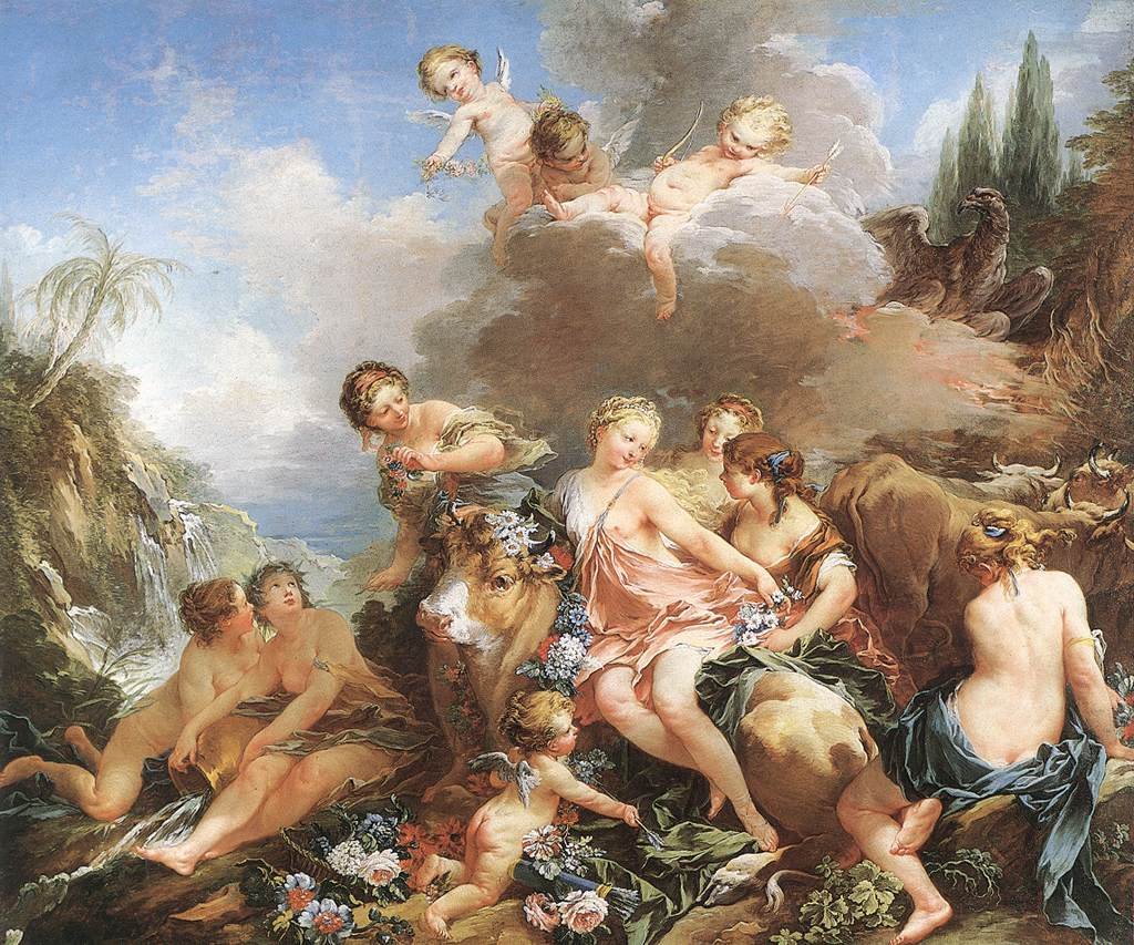 Der Raub der Europa von François Boucher