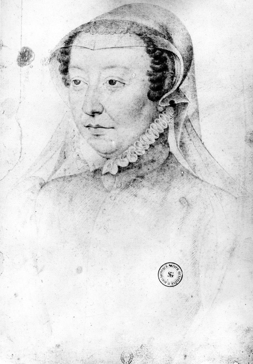 Catherine de Medici, ca. 1560 von François Clouet