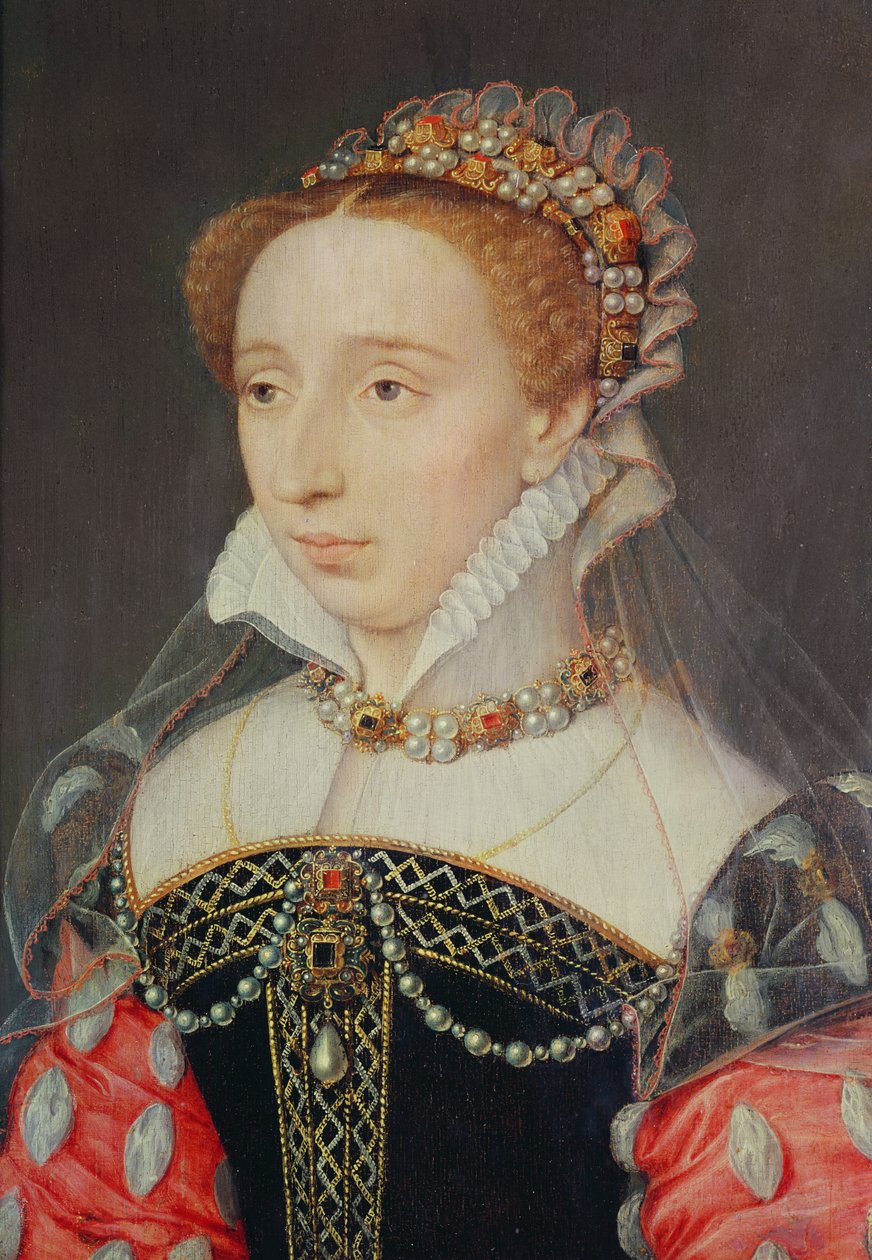 Porträt von Anne de Pienne, Hofdame von Maria Stuart, um 1560 von François Clouet