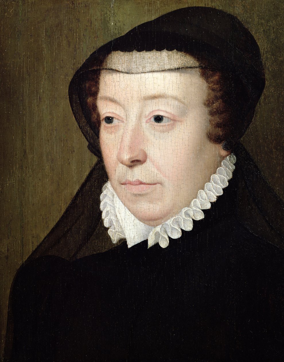 Porträt von Catherine de Medici (1519-89) von François Clouet