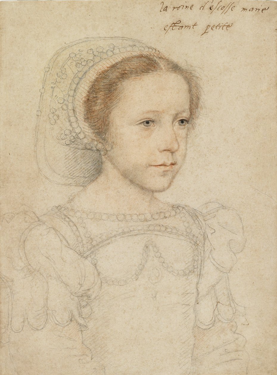Porträt von Maria Stuart, Königin von Schottland, ca. 1549 von François Clouet