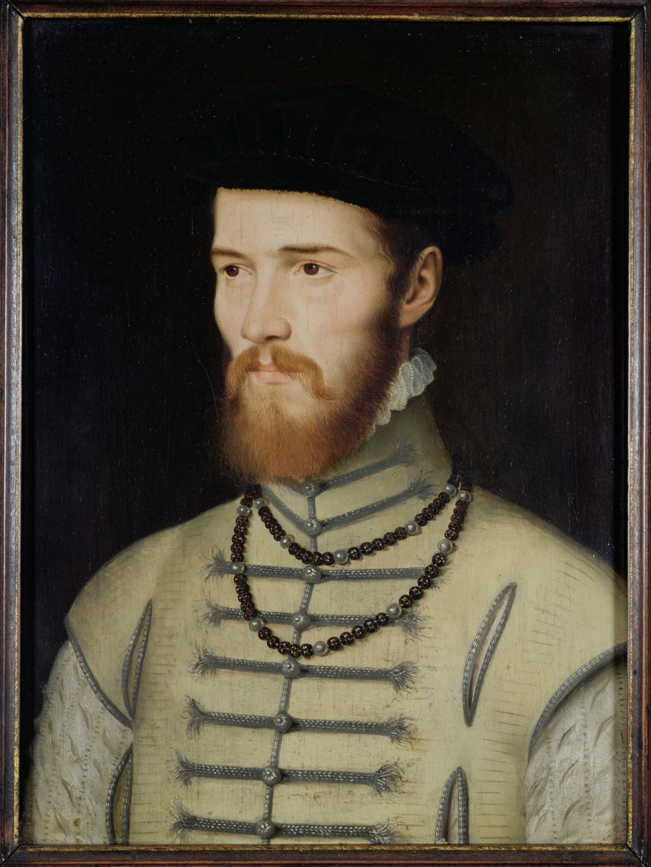 Porträt eines Mannes, möglicherweise Don Juan von Österreich (1547-78), um 1570 von François Clouet