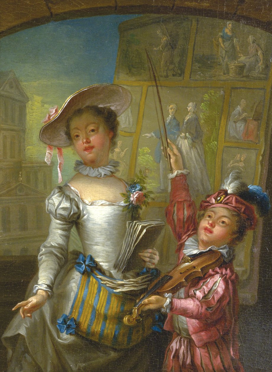 Straßenmusiker von Francois Eisen